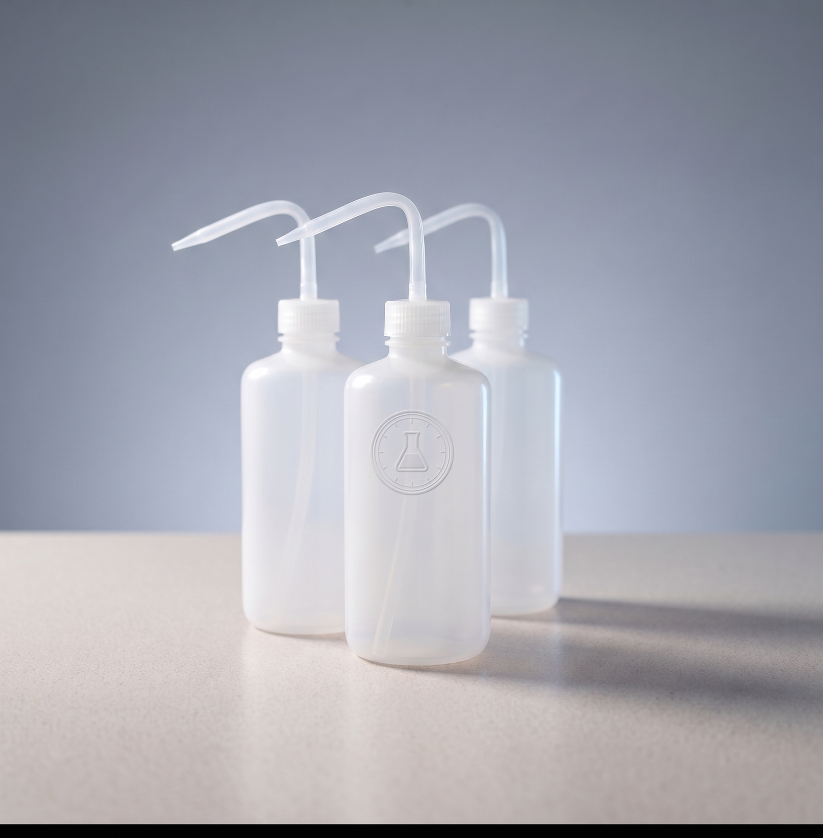 LDPE Wash Bottle Set, 4 Piece