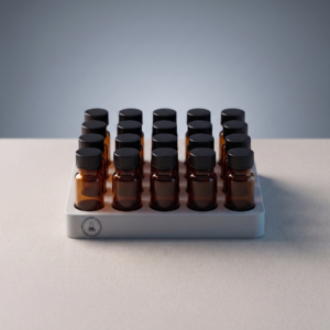 Amber Storage Vial Pack