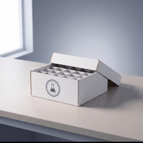 Cardboard Freezer Box, 100-Cell