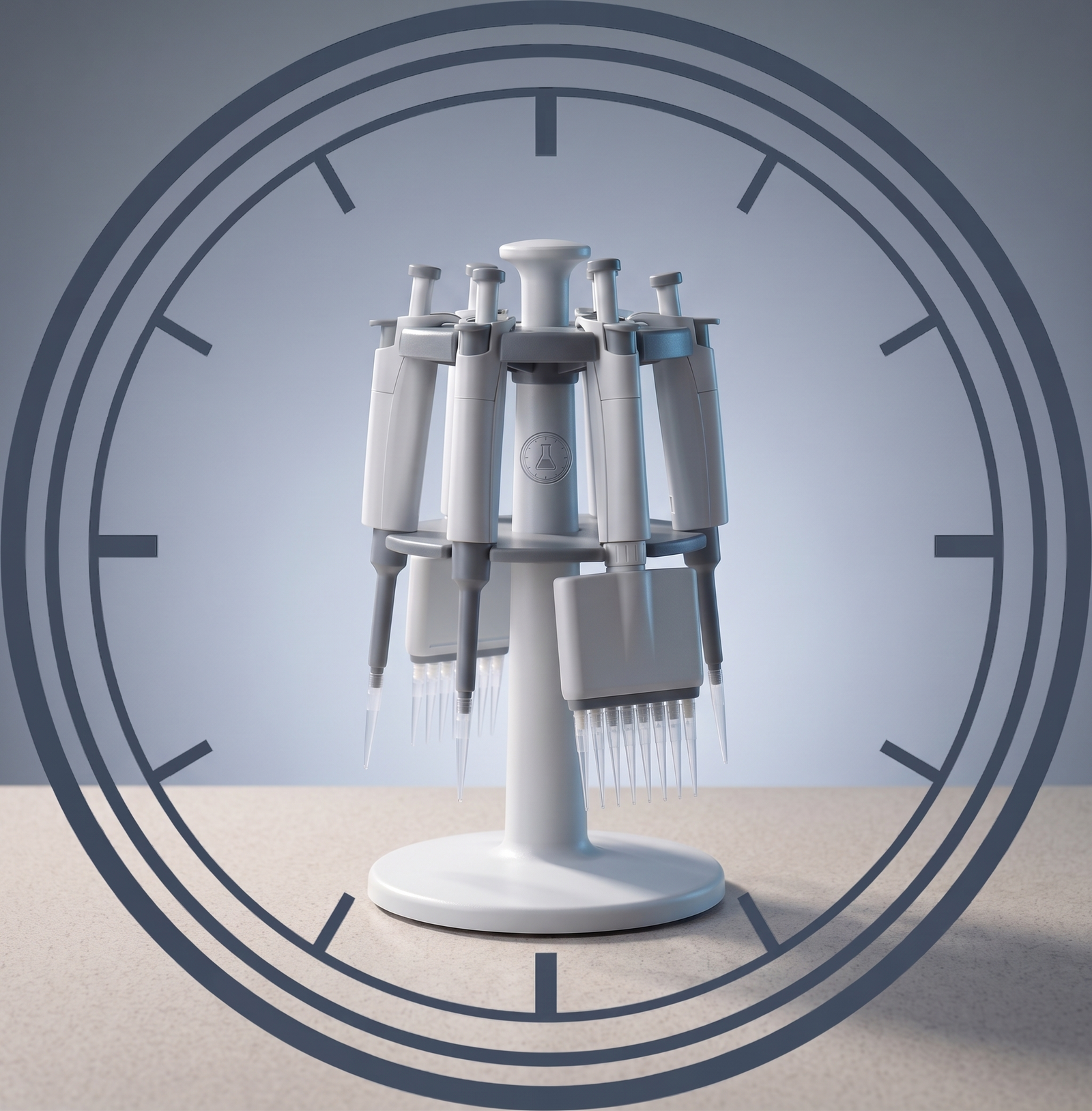 Pipette Carousel Stand